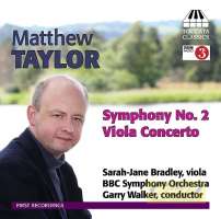Taylor: Symphony No. 2, Viola Concerto